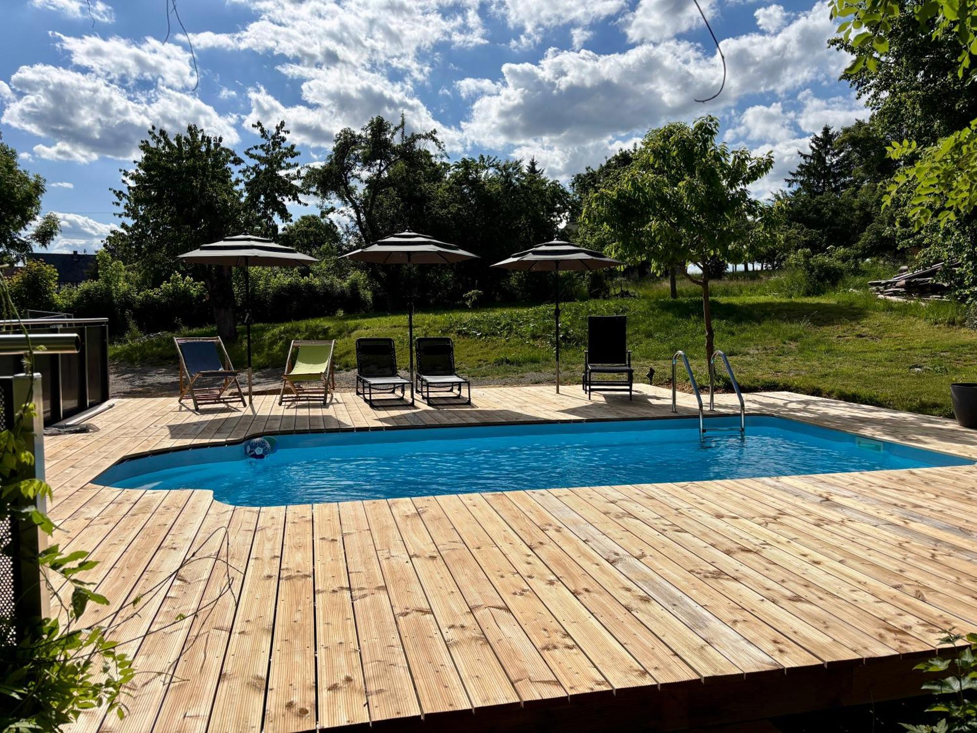 Ferienwohnungen Brenner Einchecken Und Wohlfuehlen Langenbernsdorf Exterior foto